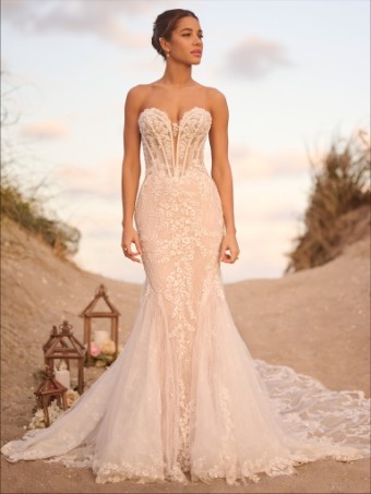 Maggie Sottero Style #BENJIE ROYALE (25MB841A01) #0 default Black/Blush thumbnail