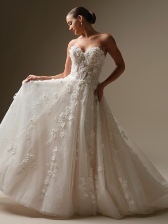 Sottero and Midgley Style #KALINDA (26SZ459B02) #6 All Ivory thumbnail