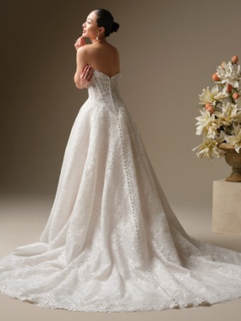 Sottero and Midgley Style #ANGELICA (26SZ476B01) #3 Ivory/Soft Blush thumbnail