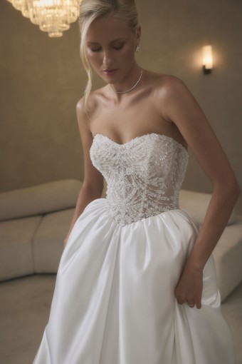 Casablanca Style #2636 Nicoletta #3 Diamond White/Nude/Ivory thumbnail