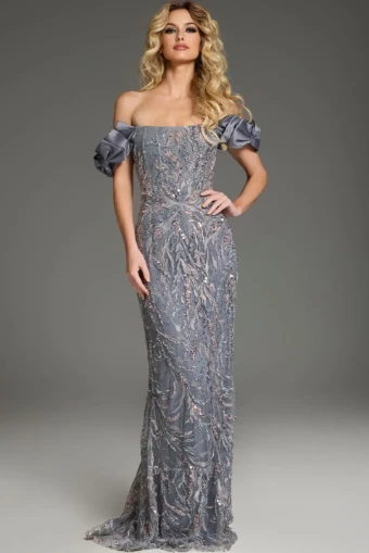 Jovani Style #38111 #0 default Grey Only thumbnail