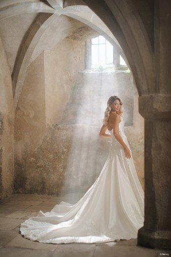 Disney Fairy Tale Weddings Style #D461 #2 Ivory Only thumbnail