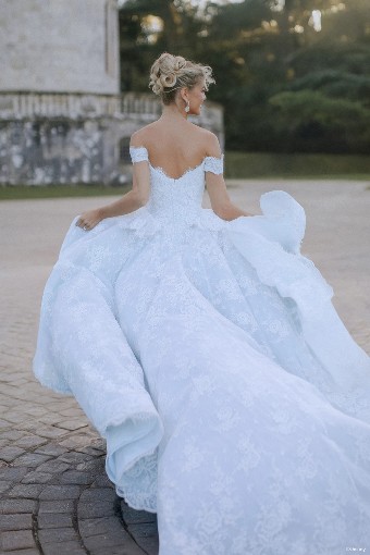 Disney Fairy Tale Weddings Style #D473 #3 Ivory thumbnail