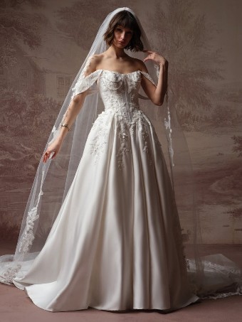Sottero and Midgley Style #PETRA (F6SS108A01) #3 All Ivory Only thumbnail