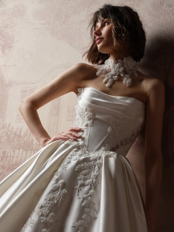 Sottero and Midgley Style #BURKE LANE (F6SS078A01) #0 default All Ivory thumbnail