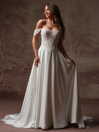 Rebecca Ingram Style #HAZEL #2 All Ivory Only thumbnail