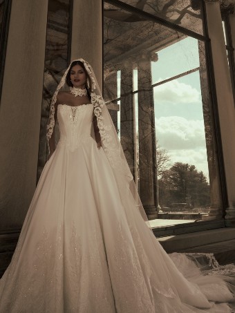 Sottero and Midgley Style #SANDRINE #7 All Ivory Only thumbnail