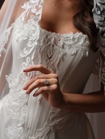 Sottero and Midgley Style #SANDRINE #19 All Ivory Only thumbnail