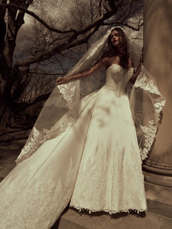 Sottero and Midgley Style #SANDRINE #16 All Ivory Only thumbnail