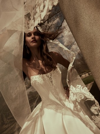 Sottero and Midgley Style #SANDRINE #9 All Ivory Only thumbnail