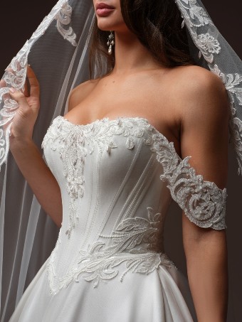 Sottero and Midgley Style #SANDRINE #18 All Ivory Only thumbnail