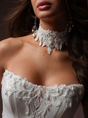 Sottero and Midgley Style #SANDRINE #22 All Ivory Only thumbnail