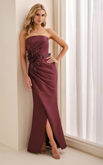 Ivonne D Style #ID2210 #1 Burgundy thumbnail