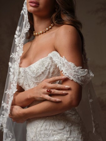 Sottero and Midgley Style #EIRAWEN #1 All Ivory Only thumbnail