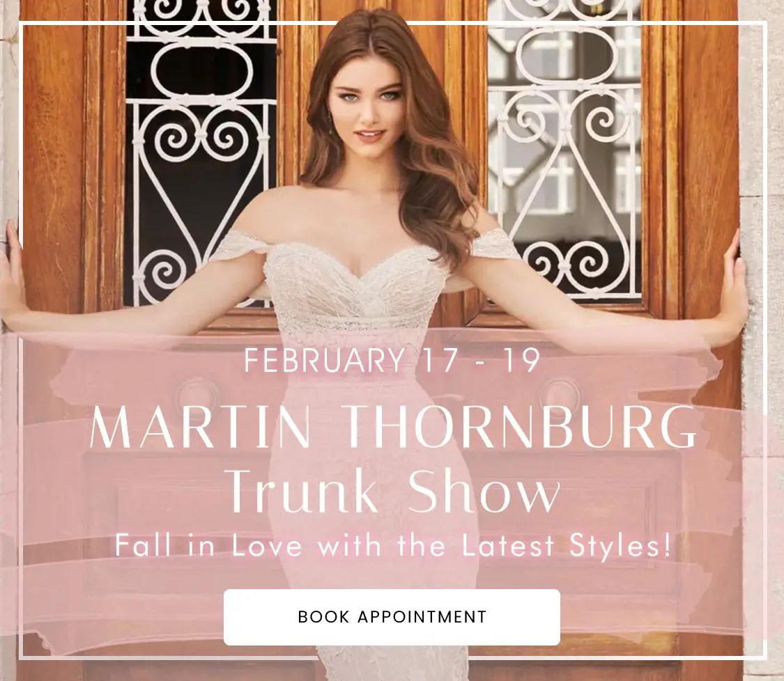 Martin Thornburg Trunk Show at Bri'Zan Couture in IL