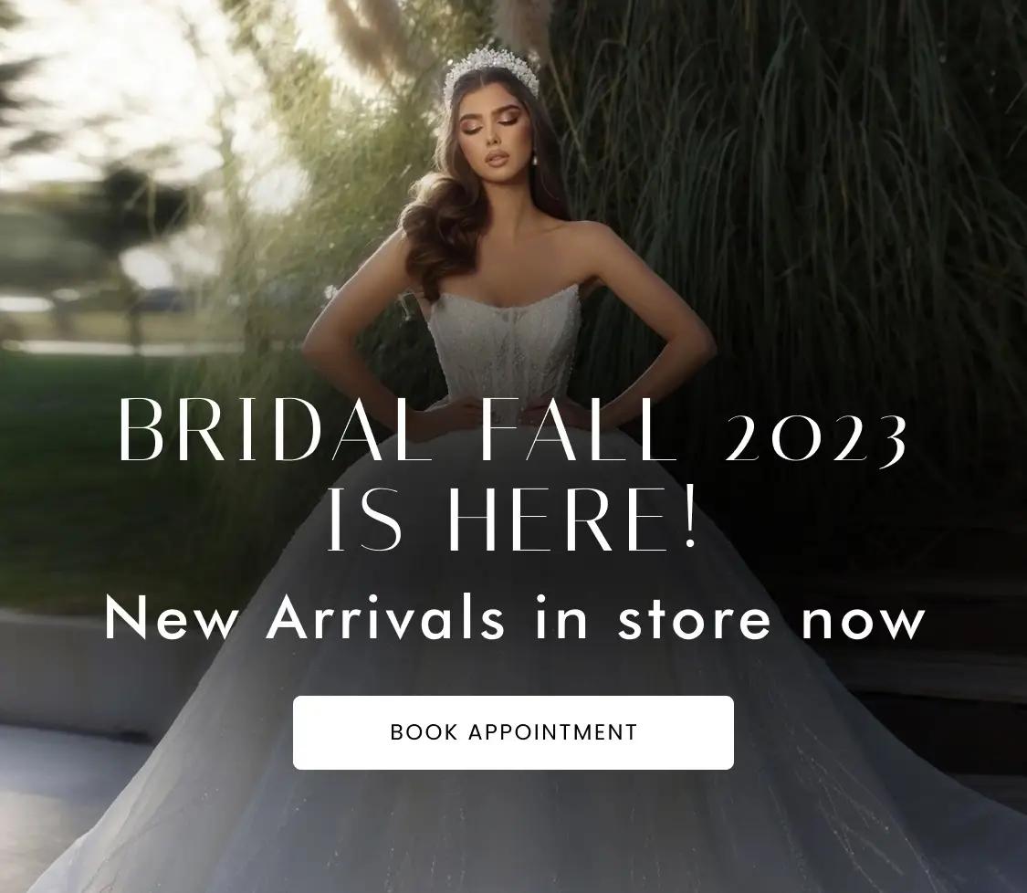 Bridal Fall 2023 now available at Bri'Zan Couture