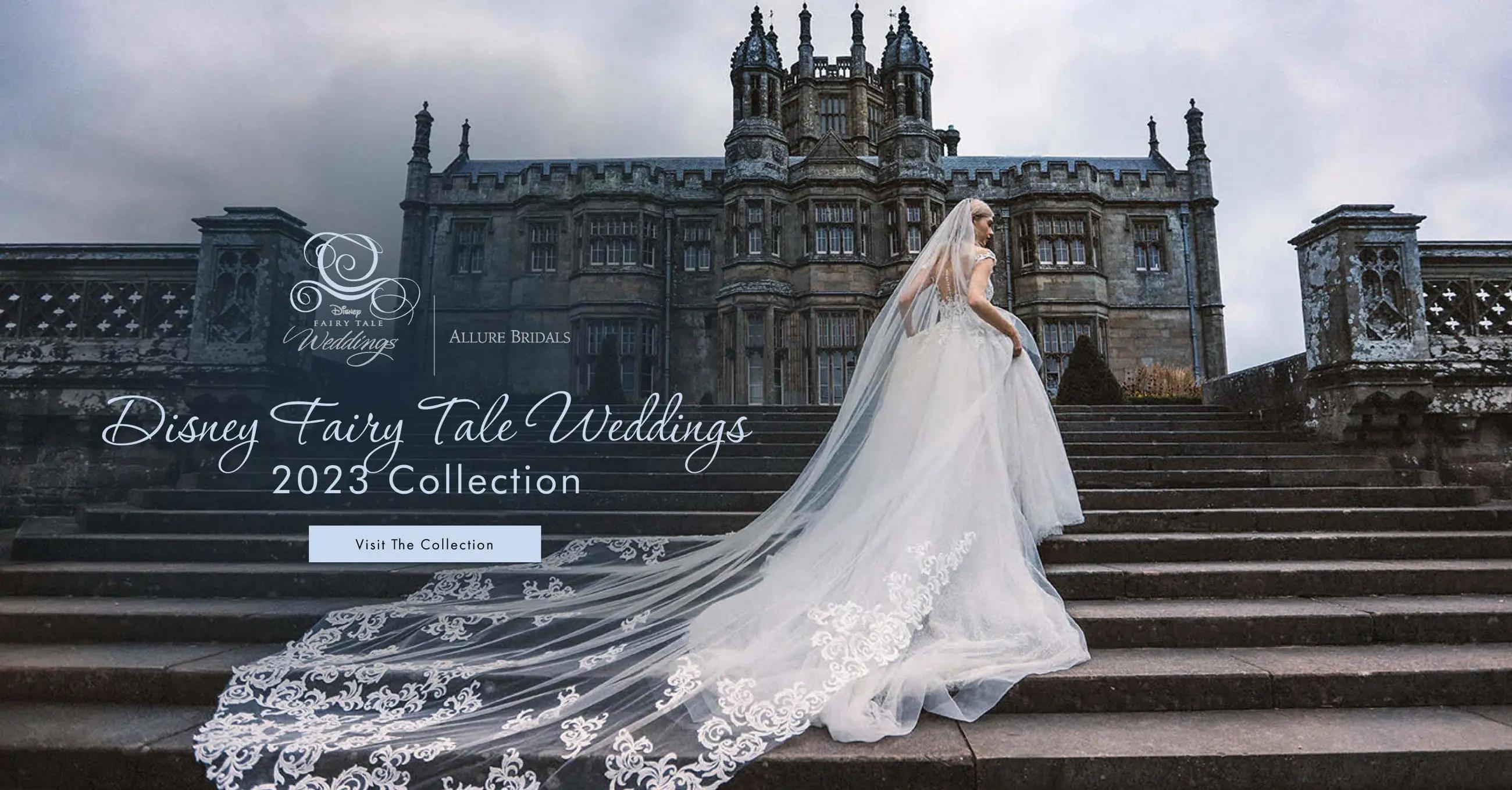 Allure Disney Fairy Tale Weddings 2023 Collection at Bri'Zan Couture