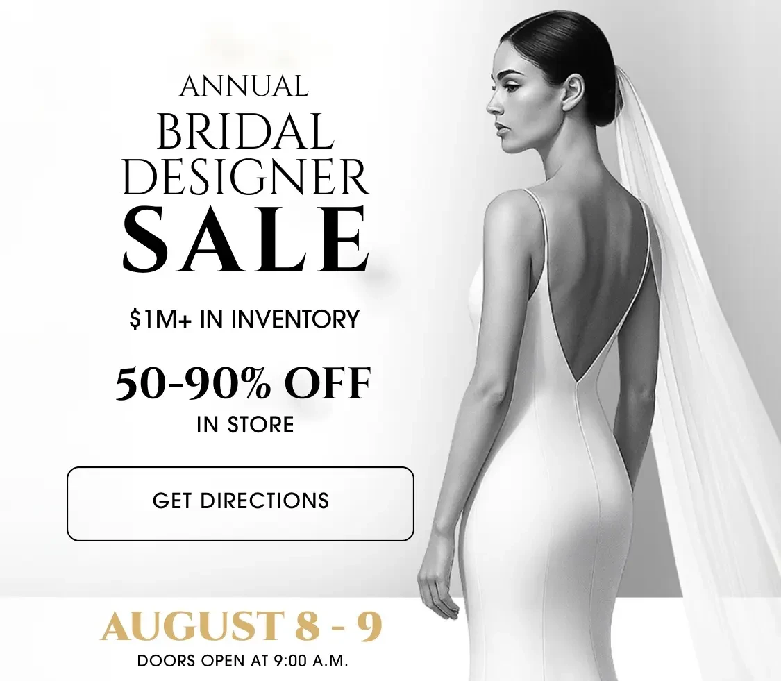 Annual Bridal Designer Sale at Bri'Zan Couture