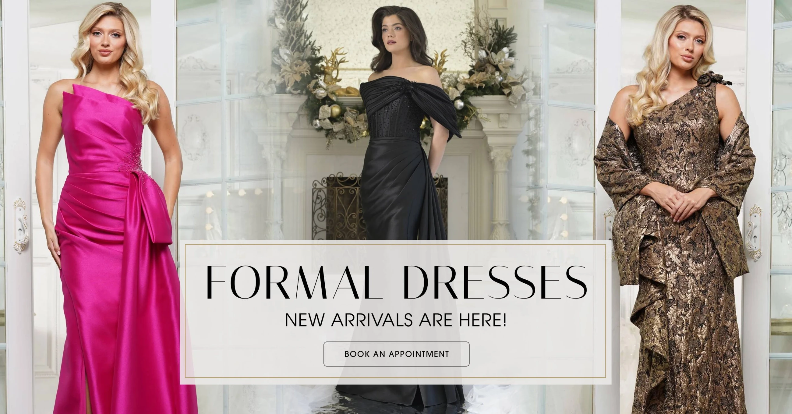 Formal Dresses Desktop Banner