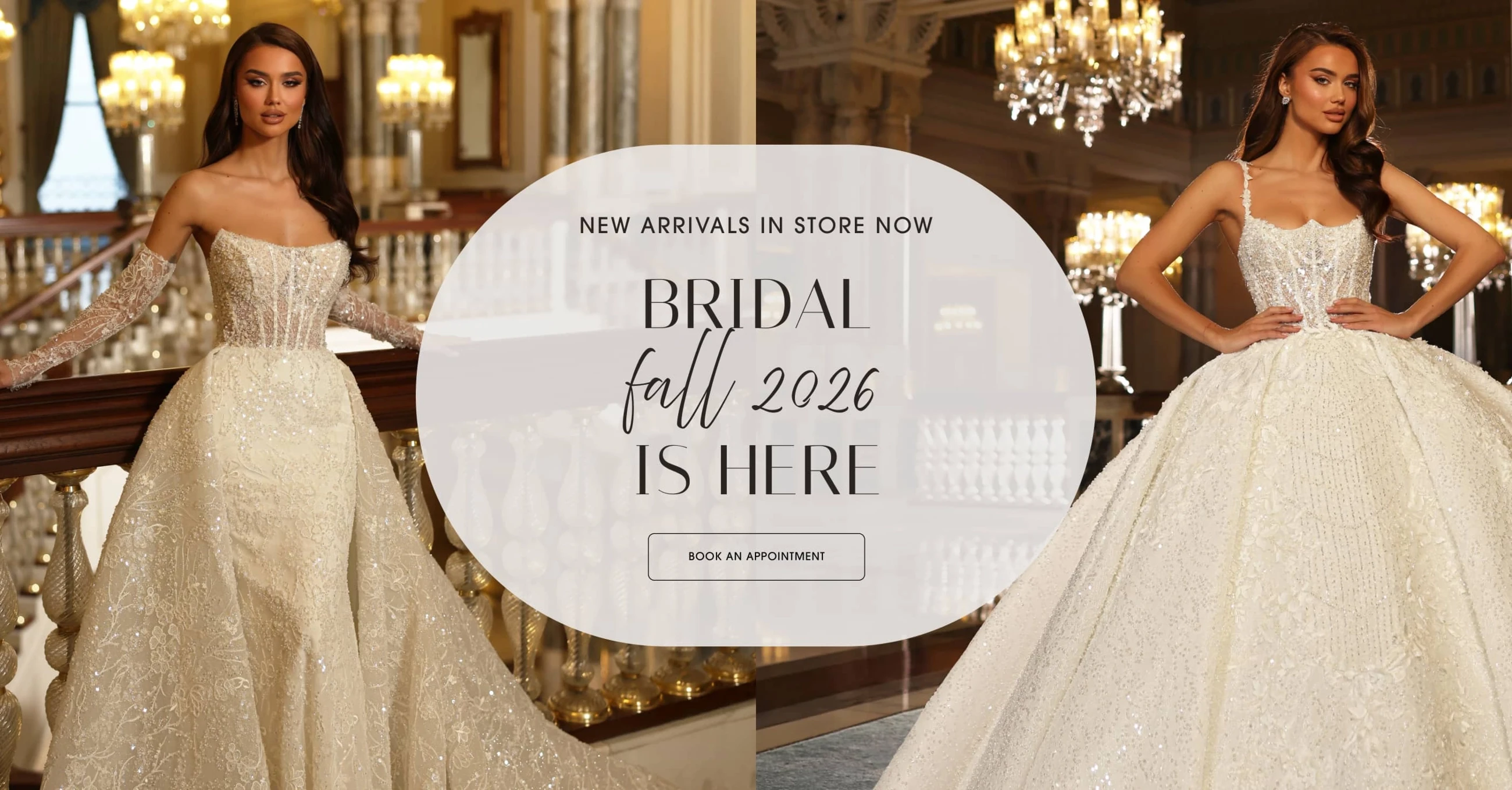 Spring 2026 Bridal collection at Bri'Zan Couture