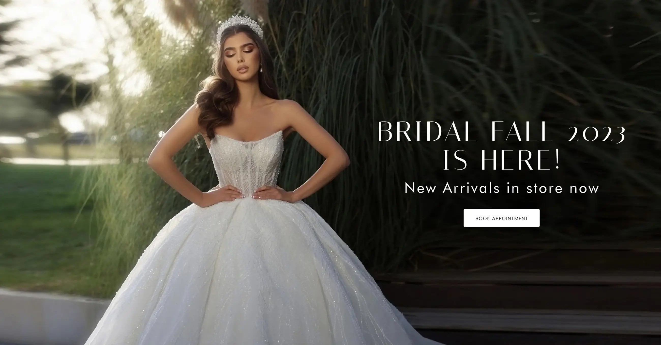 Bridal Fall 2023 now available at Bri'Zan Couture